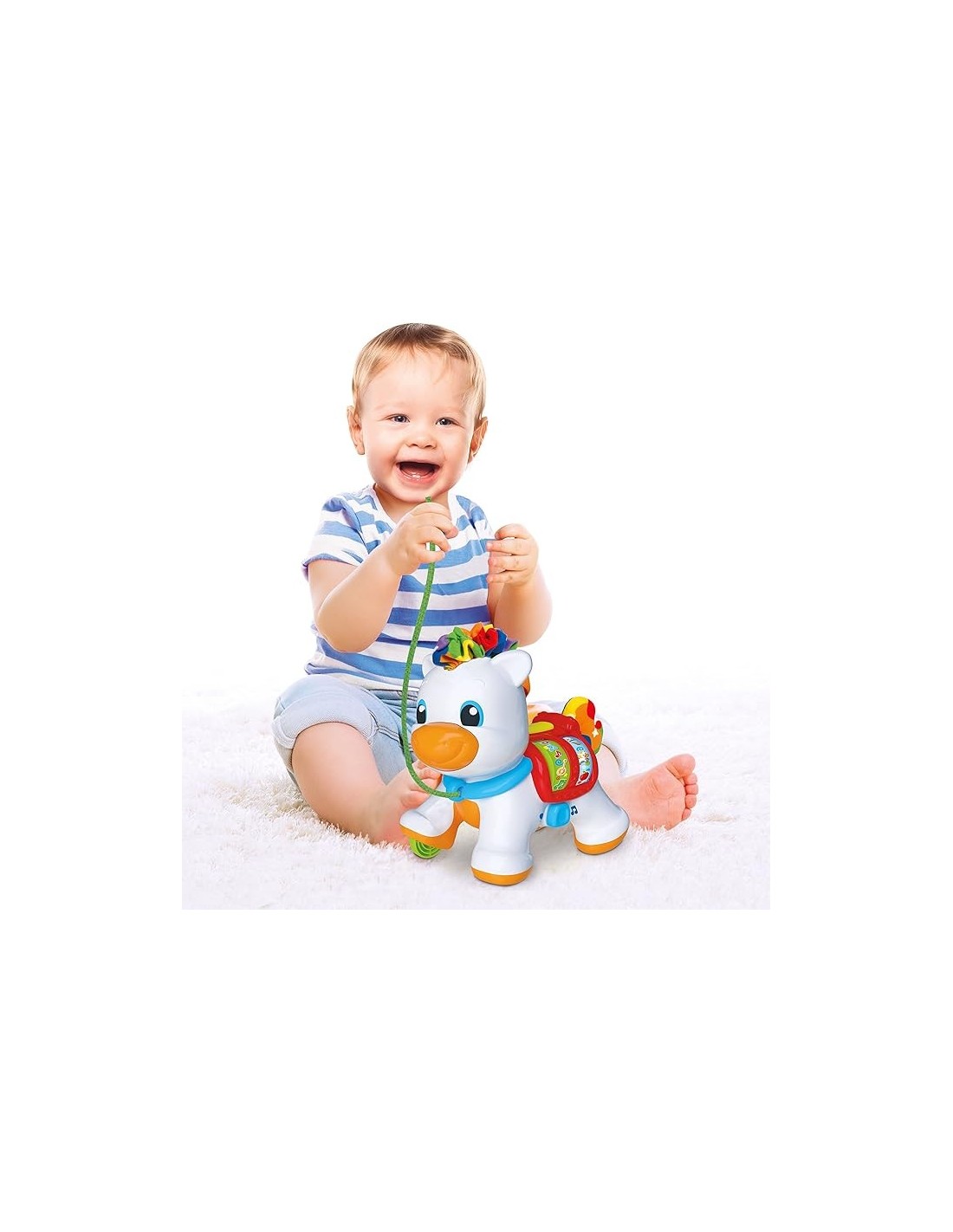 Clementoni Baby Pony Trainabile Sempre con Me, Gioco Interattivo pe...