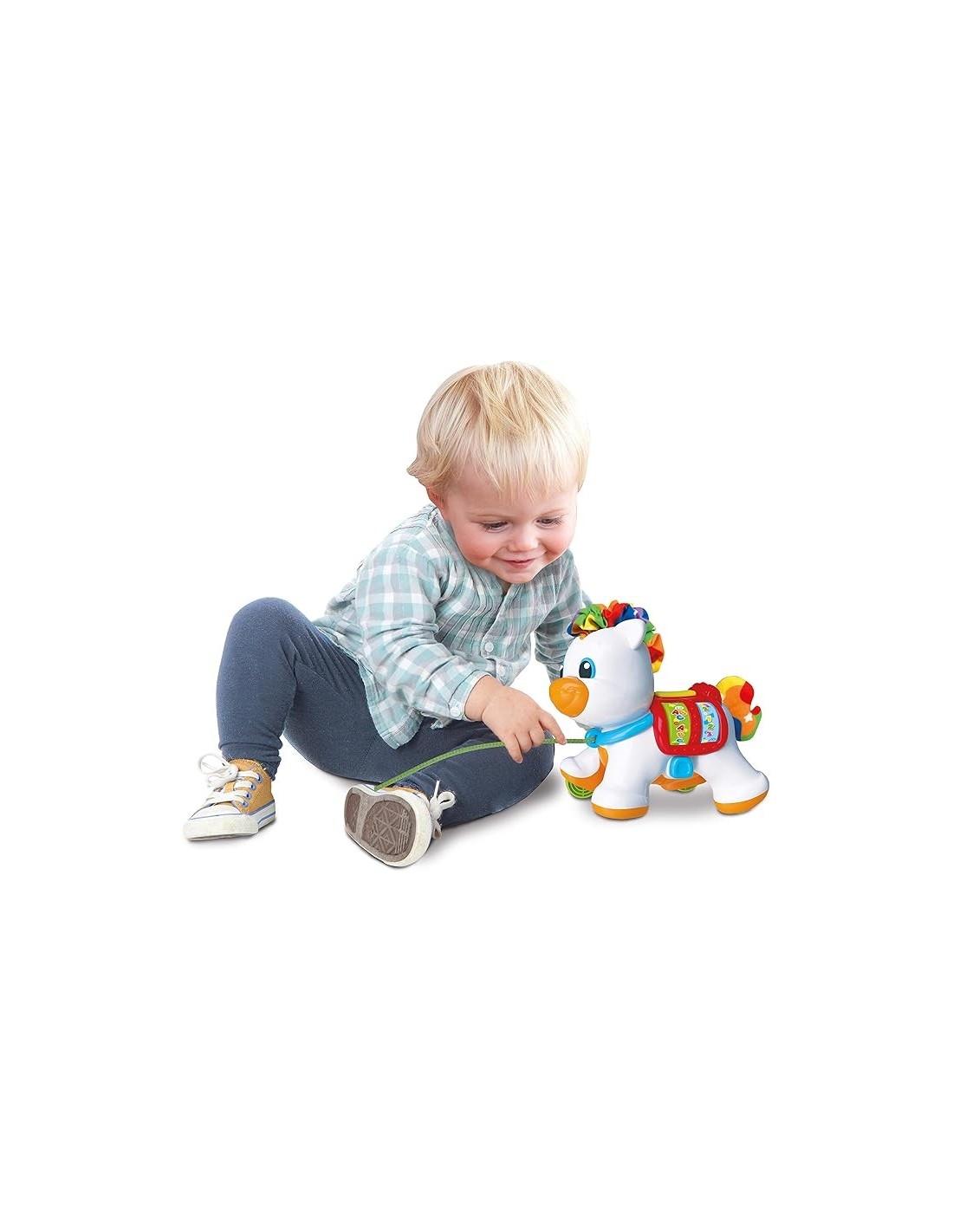 Clementoni Baby Pony Trainabile Sempre con Me, Gioco Interattivo pe...