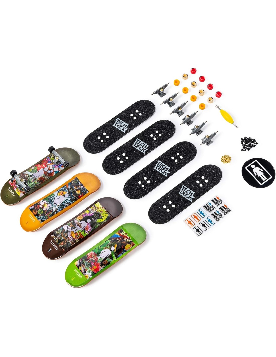 Tech Deck Mini Skate Fingerskate | 4 Mini Skate Personalizzabili | ...