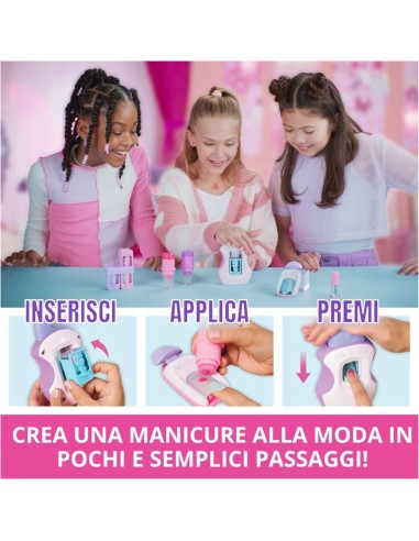 Cool Maker GO GLAM, Macchina Decora Unghie, Decora 200 Unghie con 4...