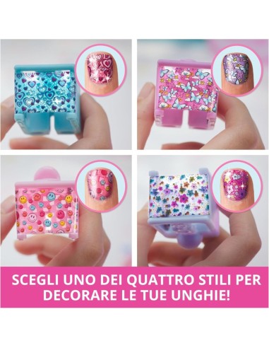 Cool Maker GO GLAM, Macchina Decora Unghie, Decora 200 Unghie con 4...