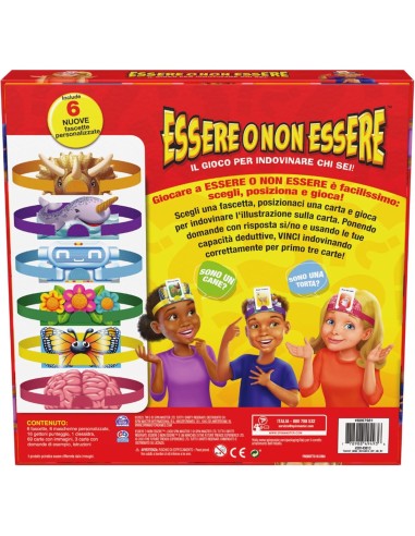 Editrice Giochi, Essere o Non Essere, Giochi da Tavolo per Indovina...