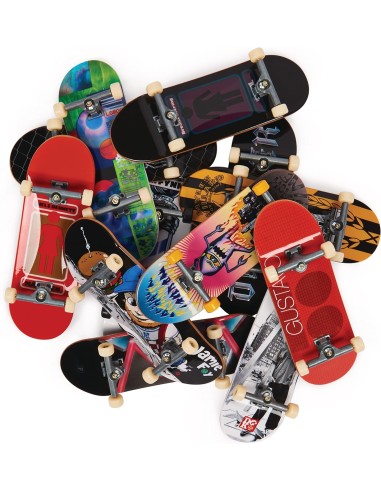 Tech Deck Mini Skate, Finger Skate con Grafiche Originali - Giocatt...