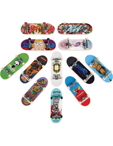 Tech Deck Mini Skate, Finger Skate con Grafiche Originali - Giocatt...