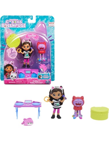 Gabby's Dollhouse, La Macchina di Carlita con Pandy Panda e Accesso...