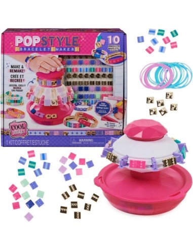 Cool Maker, Macchina Crea Braccialetti, Kit Completo con 170 Perlin...