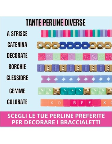 Cool Maker, Macchina Crea Braccialetti, Kit Completo con 170 Perlin...
