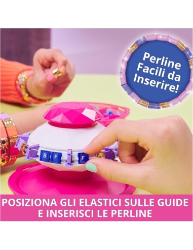 Cool Maker, Macchina Crea Braccialetti, Kit Completo con 170 Perlin...
