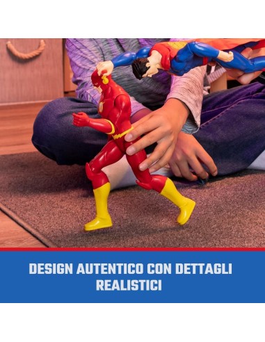 DC Comics, Flash 30 cm Personaggio Articolato con 11 Punti di Artic...