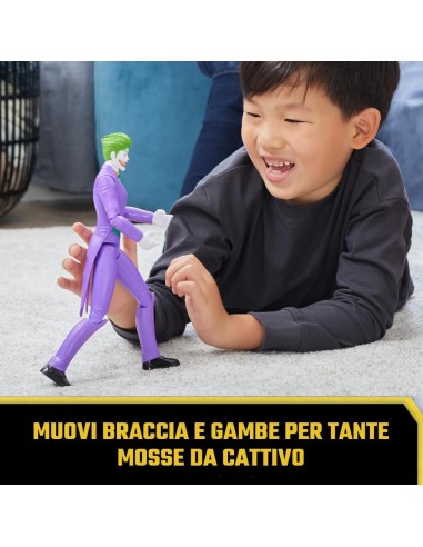 DC Comics, Joker 30 cm Personaggio Articolato con 11 Punti di Artic...