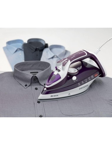 Ariete 6243 Steam Iron - Ferro da Stiro 2200W con Piastra in Cerami...