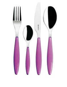 TAVOLA E CUCINA: vendita online FEELING SET 24PCS POSATE VIOLA 23000077 in offerta