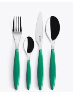 TAVOLA E CUCINA: vendita online FEELING SERV 24 POSATE VERDE 23000069 in offerta