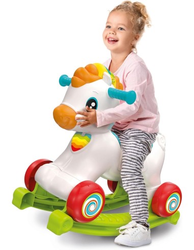 INFANZIA: vendita online Clementoni Baby Martino il Cavallino cavalcabile Ride On interattivo, Parlante in Italiano E Inglese...