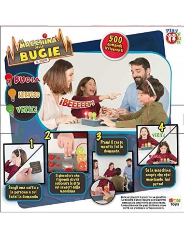 PLAY FUN BY IMC TOYS Macchina delle Bugie (in Italiano), Gioco da T...