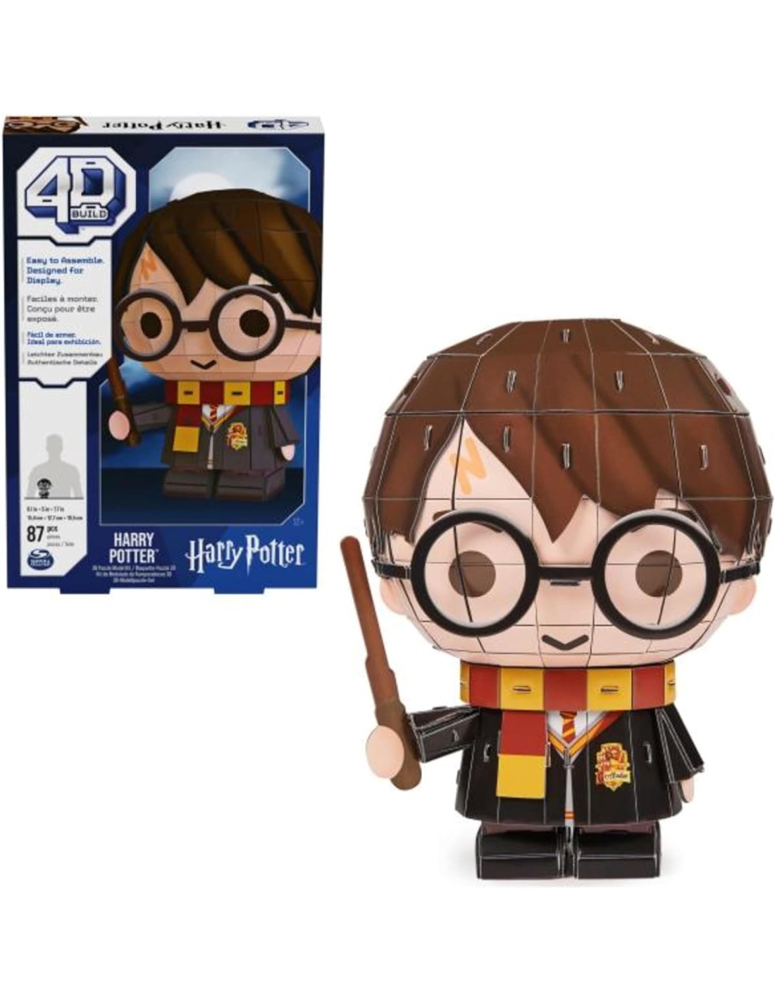 4D Puzzle Harry Potter,Kit di Modellismo 3D 87 Pezzi,Decorazione da...