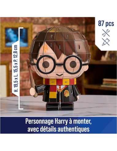 4D Puzzle Harry Potter,Kit di Modellismo 3D 87 Pezzi,Decorazione da...