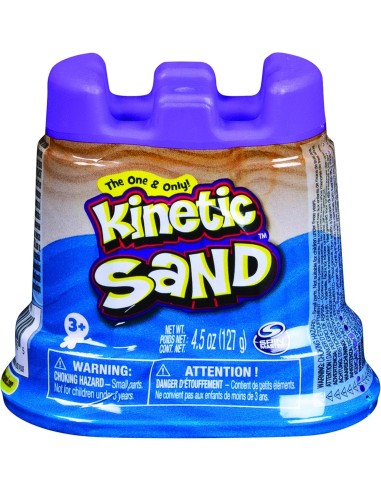 Kinetic Sand, Confezione da 1 Colore, 127g, Sabbia Modellabile, Col...
