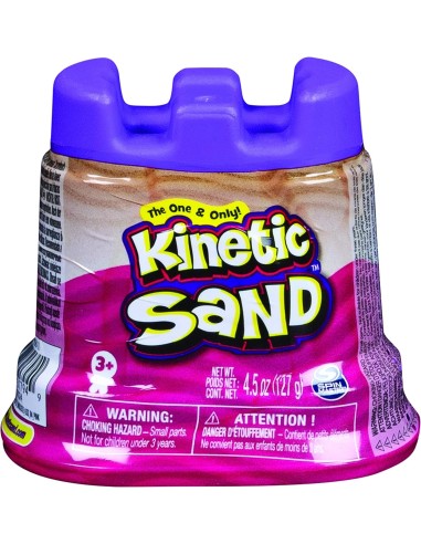 Kinetic Sand, Confezione da 1 Colore, 127g, Sabbia Modellabile, Col...