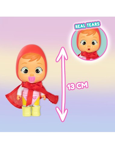 Cry Babies Magic Tears Casetta Castello, Mini Bambola a Sorpresa, V...