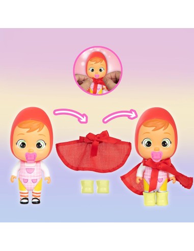 Cry Babies Magic Tears Casetta Castello, Mini Bambola a Sorpresa, V...