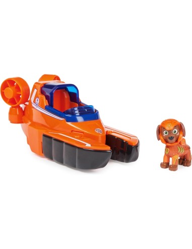 Paw Patrol, Veicolo Trasformabile Aqua Pups di Zuma, Personaggio In...