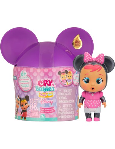 Cry Babies Magic Tears Disney Edition, Mini Bambola a Sorpresa con ...