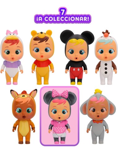 Cry Babies Magic Tears Disney Edition, Mini Bambola a Sorpresa con ...
