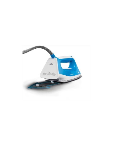 Braun IS1012BL Ferro da Stiro con Caldaia 2400W, Serbatoio 1,5L, Bi...