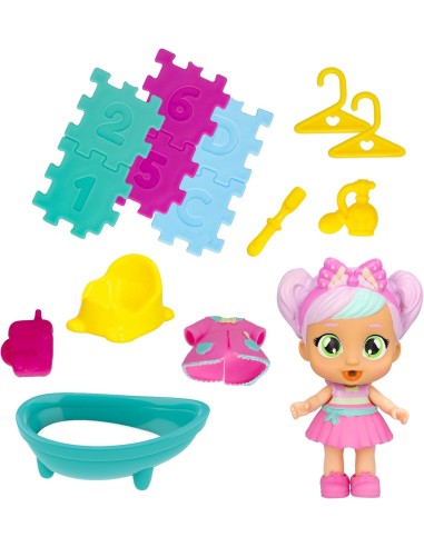 Playtime Cry Babies il Bagno di Bella, Bambola con Mini Playset e 1...