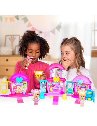 Playtime Cry Babies il Bagno di Bella, Bambola con Mini Playset e 1...