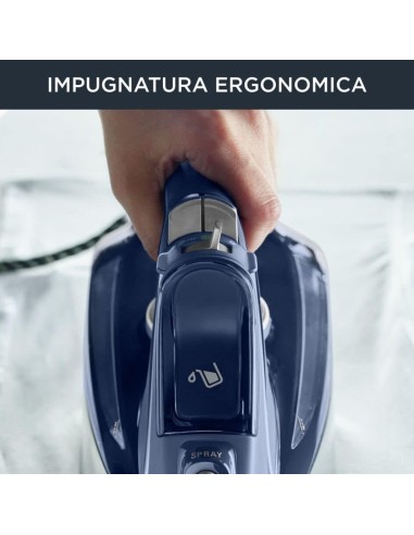 Rowenta DW8215D1 PRO Master - Ferro da Stiro a Vapore 2800W, Erogaz...