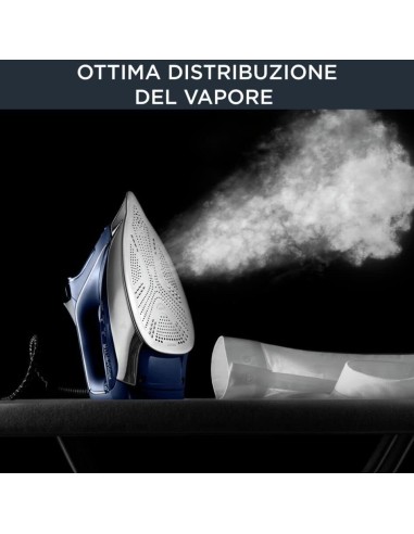Rowenta DW8215D1 PRO Master - Ferro da Stiro a Vapore 2800W, Erogaz...