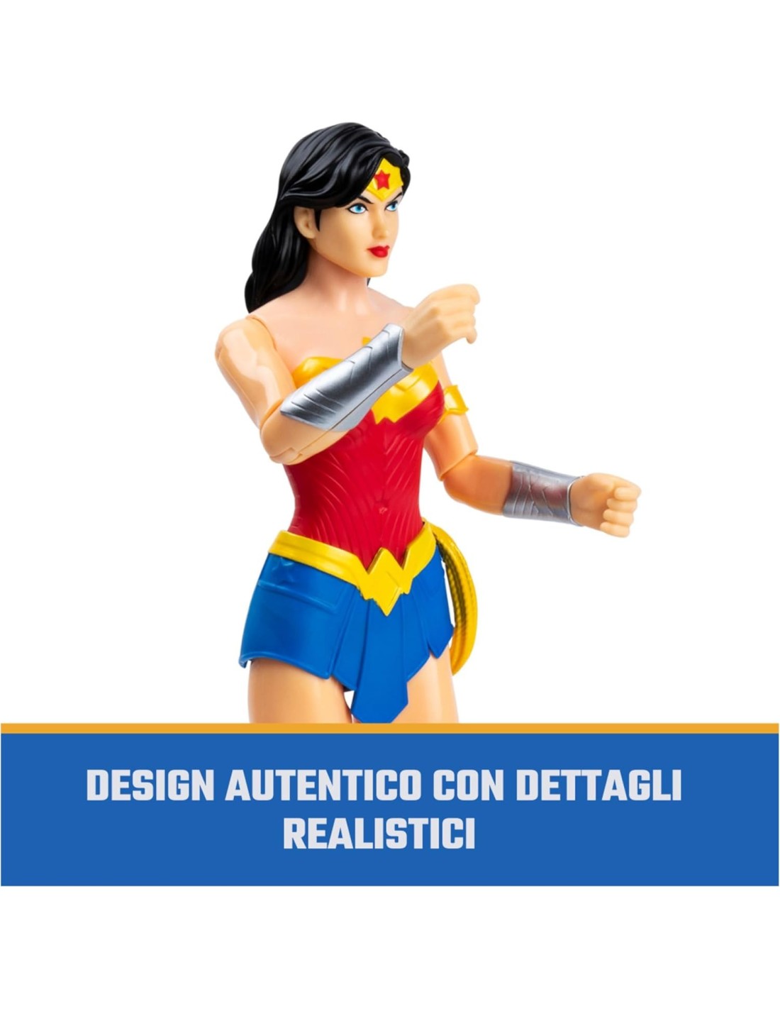 DC Comics Wonder Woman, Personaggio da 30 cm con 11 Punti di Artico...