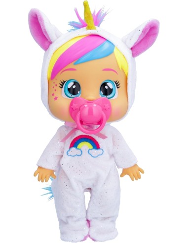 Cry Babies Loving Care Fantasy, Bambola Interattiva con Pigiama Int...