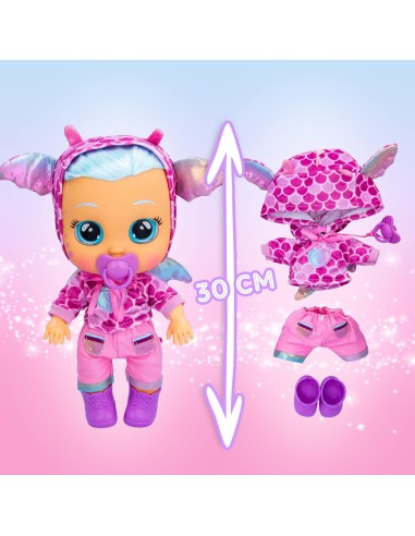 Cry Babies Magic Tears Dressy Fantasy Bruny, Bambola Interattiva, C...