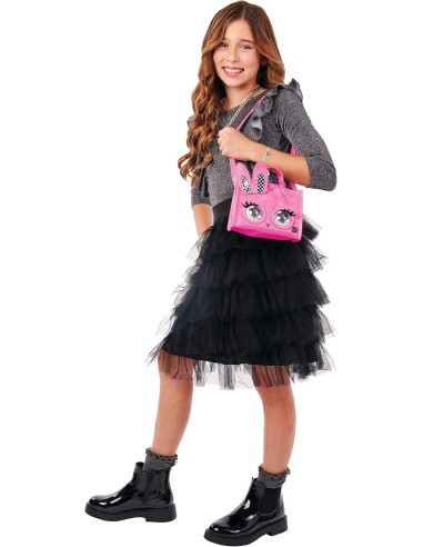 Purse Pets, Borsa a Tracolla e Animale Interattivo, 30+ Suoni e Rea...