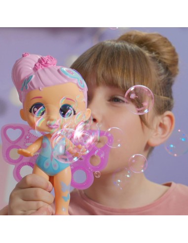 BLOOPIES Magic Bubbles - Bambola Fatina Acquatica con Ali Magiche, ...