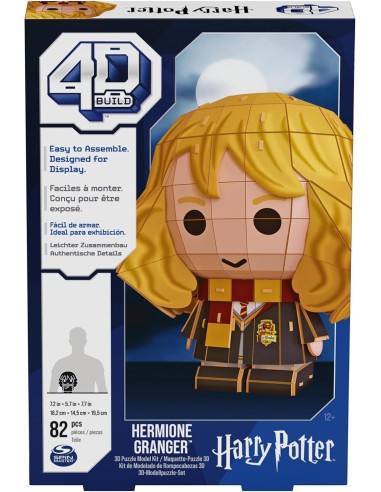 4D Puzzle Harry Potter, Kit Modellismo Hermione Granger, Puzzle 3D ...