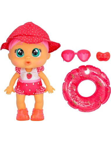 CRY BABIES Fun N' Sun Ella, Bambola Interattiva Gioca Dentro e Fuor...