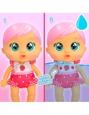 CRY BABIES Fun N' Sun Ella, Bambola Interattiva Gioca Dentro e Fuor...