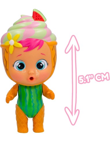 Cry Babies Magic Tears Icy World Frozen Frutti, Bambole Profumate d...