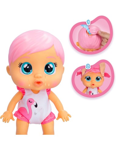 Cry Babies Fun N' Sun Fancy, Bambola Impermeabile Gioco per Dentro ...