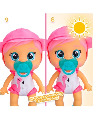 Cry Babies Fun N' Sun Fancy, Bambola Impermeabile Gioco per Dentro ...