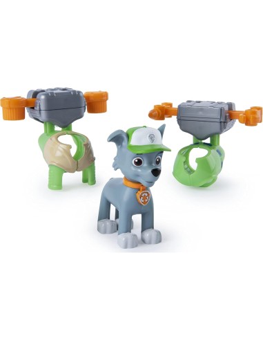 PAW Patrol Action Pack Personaggio con 2 Uniformi Indossabili, Gioc...