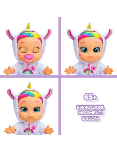 Cry Babies First Emotions Dreamy Bambola Interattiva con Oltre 65 E...