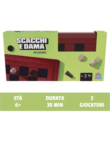 Scacchi e Dama Deluxe | Editrice Giochi, Scacchiera Pieghevole in L...