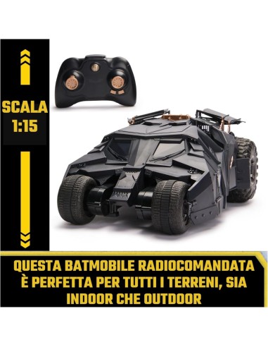 DC Comics Batman, Batmobile Radiocomandata "Batman il Cavaliere Osc...