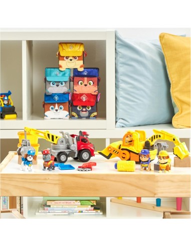 Rubble & Crew, Set di Action Figure Rubble e Mix con Kinetic Sand B...
