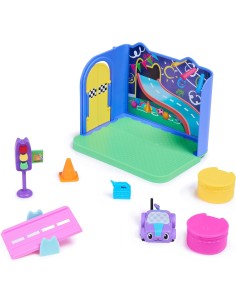 Gabby's Dollhouse, Stanza dei Giochi Purr-ific con la Macchinina Ca... 2